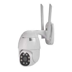 Wi-Fi/ip Camera Ioc-221 Outdoor With 2mpixel Cmos Sensor Tuya Compatible White