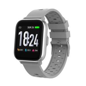 Smartwatch Sw-162 Bluetooth With Body Temperature Sensor And Heart Rate Sensor Grey
