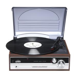 Turntable Wood Finish