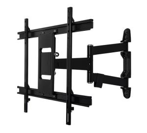 Ventry Ultra-slim Double Arm Wall Mount With Tilt And Swivel For Screens Up To 52 & Quot Max Weight 