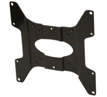 Vesa Adaptor Plate For Flat Screens Which Have Holes In 200 X 200mm Or 200 X 100mm Patterns - Black 