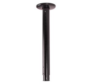 Telescopic Ceiling Mount For 50mm Poles Max Weight 98kg - Black                                     