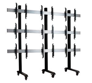 Monitor Mount - Wall - 3 X 3 Monitor - Micro-adjustment - Up To 56-60in - Black
