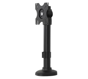 Monitor Mount - Desk Mount Till And Swivel - 1 Monitor - 32in - Black