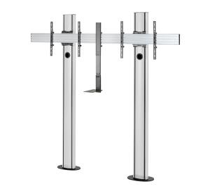 Monitor Mount / Stand 190.5 Cm (75in) Black, Silver