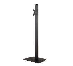 Medium Flat Screen Single Column Floor Stand, Up To 47in, 35kg, Black