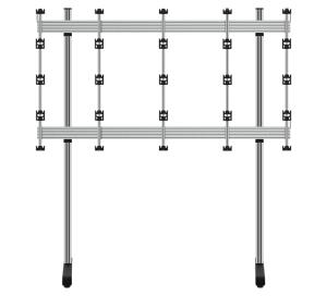 Floor Stand For Infiled Wp 2400 X 950 X 2603.3mm