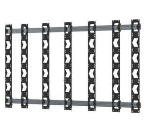 Wall Mount For Unilumin Upane (bt93uniUPS-w-6x6/bs)