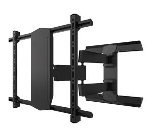 Double Arm Flat Screen Wall Mount With Ultraglide Tilt & Swivel