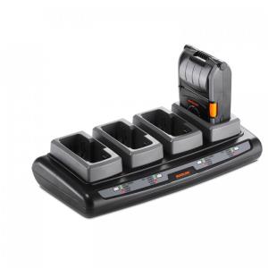Quad Printer Docking Station for 4 x SPP-R200III INCL PWR Req PBP-R200V2/STD                                                                          