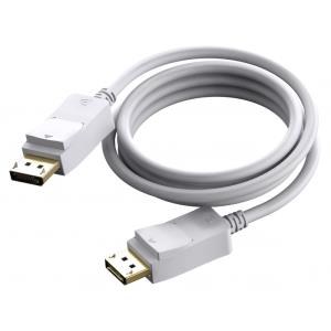 8k DisplayPort Cable 2m White 