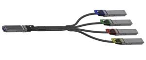 Passive Copper Splitter Cable -  Ib Twin Port Ndr - 4x Osfp - 1m