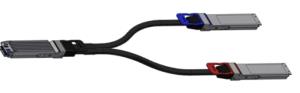 Passive Copper Splitter Cable -  Ib Twin Port Ndr - Osfp - 2 X Osfp - 2m
