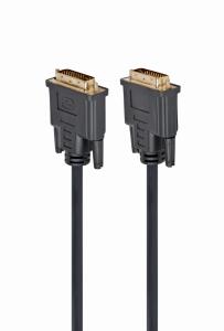 DVI-D to DVI-D Cable 2.0m Moulded Long Screws (Bulk Package)