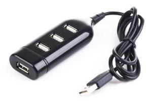 Hub 4-Port USB 2.0 mini-size