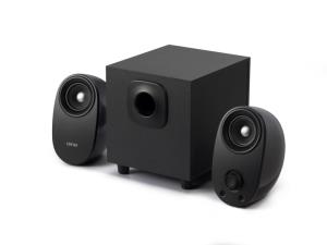 2.1 Rms 34w Multimedia Loudspeaker System Bluetooth En Aux Rms 2x 8w + 1x 18w