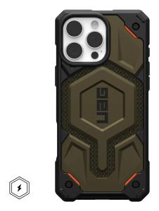 Monarch Pro Backcover iPhone 16 Pro Max - Kevlar Element Green