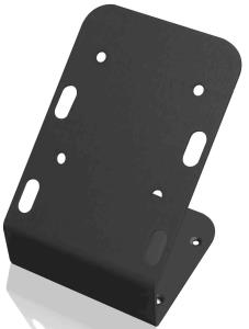 Tablet Kiosk Stand 45 Degree Bracket Black