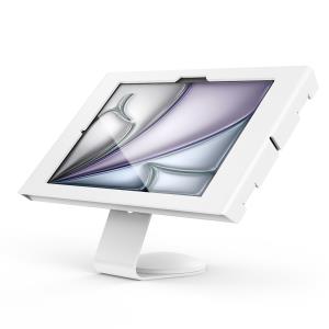 Bundle / VESA Fixed 45 Degree Core Counter Stand or Wall Mount + Apex Secured Enclosure Wall Mount for iPad Air M2 & M3 11in - White