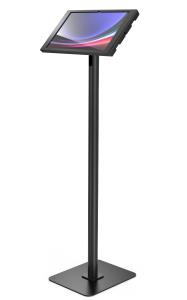 Bundle / Swift Floor Stand + Apex Secured Enclosure Wall Mount for Galaxy Tab S9/S10 Ultra 14.6in - Black