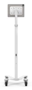 Bundle / Rolling Rise Stand + IT Mount Universal Plate - White