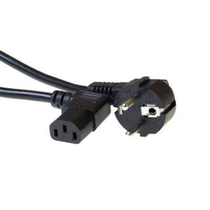 230v Connection Cable Schuko Male (angled) - C13 (angled)                                           