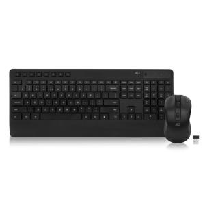 Wireless Keyboard And Mouse Bundle (qwerty), Silent Click, Eco-friendly