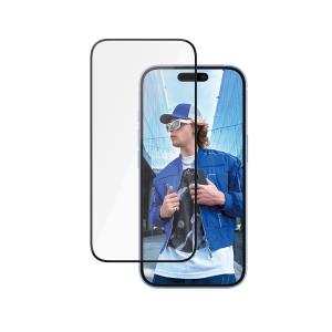 Ceramic Screen Protector Ultra-Wide Fit - Clear - for iPhone 16/15