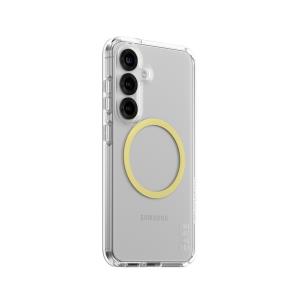 CARE by PanzerGlass Flagship Case Transparent Urban Combat with Color1 QI Compatible Samsung S25