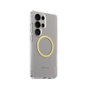 CARE by PanzerGlass Flagship Case Transparent Urban Combat with Color1 QI Compatible Samsung S25 Ult