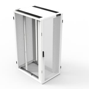 Server Cabinet W600 D1200 42u Airflow Fd S80 Percent Rd D80 Percent White