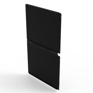 Side Panel - Slide In - 1000mm - 42u  - Black With Mounting Set