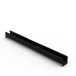 Telescopic Cable Bridge - 150mm X 2210mm - Black