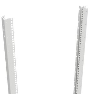 Vertical Mounting Rail - 23in - 38u  - White