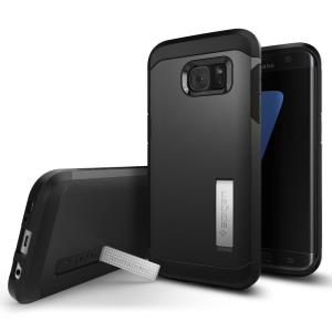 Galaxy S7 Edge Case Tough Armor Black