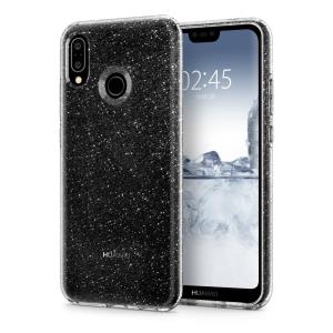 Huawei P20 Lite Case Liquid Crystal Glitter Crystal Quartz