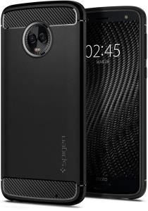 Moto G6 Case Rugged Armor Black