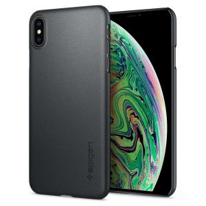 New iPhone 6.5in Case Thin Fit Graphite Gray