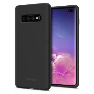 Galaxy S10+ Case Silicone Fit Black