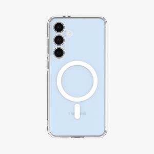 Galaxy S24 FE Ultra Hybrid Case Mag Fit White