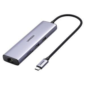 7-in-1 4K HDMI USB C Hub