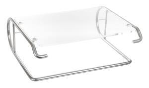 Steel Essential Monitor Stand Silver