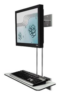 Hang Out Wall Bracket Adjustable Silver