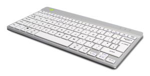 Compact Break Ergonomic - Keyboard - Wireless - White - Qwerty Uk
