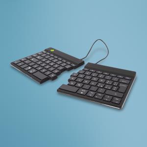Split Break Ergonomic - Keyboard - wireless - Black - Qwerty(it)
