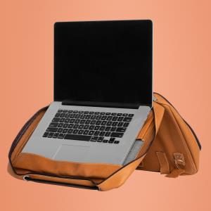 Viva Laptop Bag 15.6in Brown - Leather