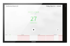 Tss-1070-b-s Room Scheduling Touch Screen 10in Black Smooth