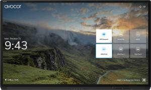 Avg-7560 75in 4k Glass LED Interactive Display