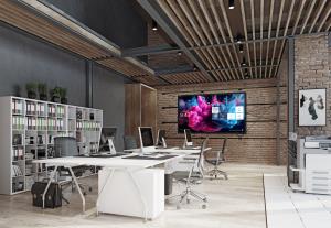 Avh-8620 86in 4k Glass LED Interactive Display