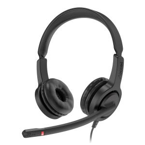 Headset Voice Uc28 Nc - Stereo - USB - Black with Redcorp logo